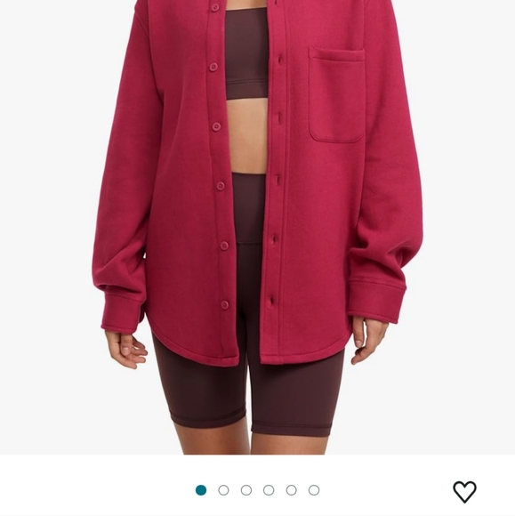 NWT CRZ YOGA Womens Fleece Shacket Jackets - Picture 2 of 11